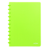Atoma Trendy cahier quadrillé A4 72 feuilles (5 mm) - vert transparent