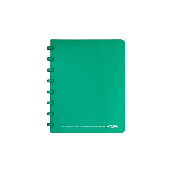 Atoma Trendy cahier quadrillé A5 72 feuilles (4 x 8 mm) - turquoise 405234 - 1