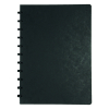 Atoma livre de réunion A4 quadrillé 63 feuilles (5 mm) - noir