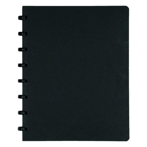 Atoma livre de réunion A5 ligné 63 feuilles - noir 42008 405251 - 1
