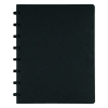 Atoma livre de réunion A5 ligné 63 feuilles - noir