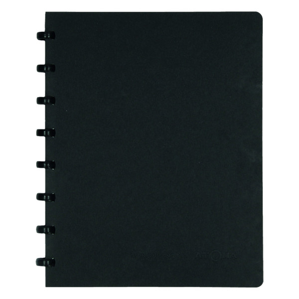 Atoma livre de réunion A5 quadrillé 63 feuilles (5 mm) - noir 42007 405250 - 1