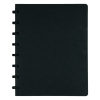 Atoma livre de réunion A5 quadrillé 63 feuilles (5 mm) - noir