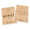 Aurora Adoc Bio cahier quadrillé A5 72 feuilles (5 mm) - marron