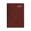 Aurora Classic7 Luna agenda semainier 2027 (1 semaine par 2 pages) 4 langues - bordeaux 440148 - 1
