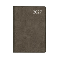 Aurora Classic7 Luna agenda semainier 2027 (1 semaine sur 2 pages) 4 langues - noir 440149