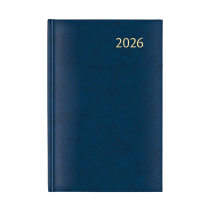 Aurora Daily Florence agenda journalier avec division par demi-heure 2026 (1 jour par page) 6 langues - bleu 330137