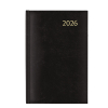 Aurora Daily Florence agenda journalier avec division par demi-heure 2026 (1 jour par page) 6 langues - noir 330139 - 1