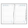 Aurora Daily de Luxe Florence agenda journalier avec division par demi-heure 2026 (1 jour par page) 6 langues - noir 330140 - 2