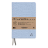 Aurora Ocean carnet de notes 145 x 220 mm ligné 96 feuilles - bleu baleine