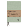 Aurora Ocean carnet de notes 145 x 220 mm ligné 96 feuilles - vert tortue