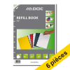 Offre : 6x Aurora Adoc recharge pour cahier A4 quadrillé 5 mm 72 feuilles 330115 - 1