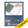 Offre : 6x Aurora Adoc recharge pour cahier A5 à carreaux 5 mm 72 feuilles 330113 - 1
