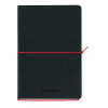 Aurora Tesoro carnet de notes A5 ligné 96 feuilles - noir/rouge