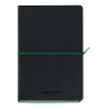 Aurora Tesoro carnet de notes A5 ligné 96 feuilles - noir/vert