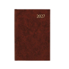 Aurora Universe Florence agenda semainier 2027 avec répartition par heure (1 semaine par 2 pages) 6 langues - bordeaux 440143 - 1