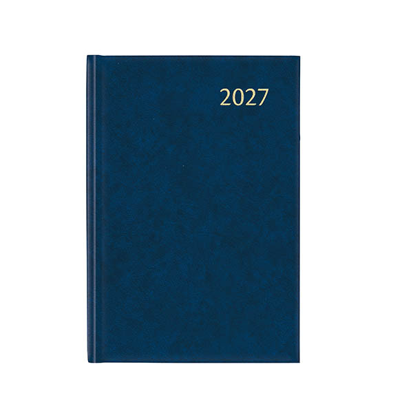 Aurora Universe Florence agenda semainier 2027 avec répartition par heure (1 semaine sur 2 pages) 6 langues  bleu 440142 - 1