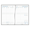 Aurora Universe Florence agenda semainier avec division horaire 2026 (1 semaine sur 2 pages) 6 langues - bleu 330142 - 2
