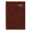 Aurora Universe Florence agenda semainier avec division horaire 2026 (1 semaine sur 2 pages) 6 langues - bordeaux 330143 - 1