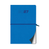 Aurora Universe Tesoro 2027 agenda semainier avec répartition par heure (1 semaine sur 2 pages) 6 langues - bleu 440125 - 1