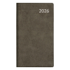 Aurora Visuplan Perl Luna agenda semainier avec division horaire 2026 (1 semaine sur 2 pages) 6 langues - noir 330160 - 1