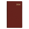 Aurora Visuplan Perl Seta agenda semainier avec division horaire 2026 (1 semaine sur 2 pages) 6 langues - bordeaux 330164 - 1