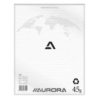 Aurora bloc de brouillon 210 x 270 mm 200 feuilles vierges 204U 330053