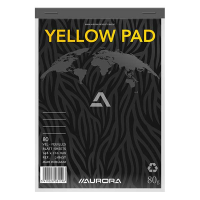 Aurora bloc de cours A5 ligné 80 g/m² 80 feuilles papier chamois 2180ST 330057