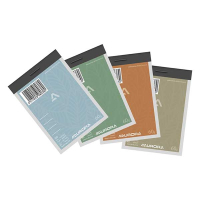 Aurora bloc de cours A7 ligné 60 g/m² 100 feuilles assorties (10 pièces) 1400GT 330054