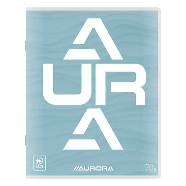 Aurora cahier ligné 165 x 210 mm 36 feuilles - bleu 136L1L/B 330095 - 1