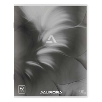 Aurora cahier ligné 165 x 210 mm 36 feuilles - gris 136M1L/GRIS 330092