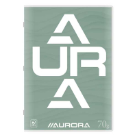 Aurora cahier ligné A4 36 feuilles - vert 36LT/G 330100