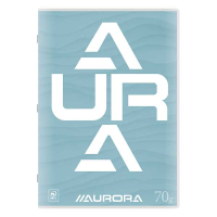 Aurora cahier ligné A4 bleu 36 feuilles 36LT/B 330101