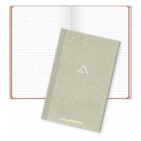 Aurora carnet de notes 105 x 165 mm quadrillé 96 feuilles (5 mm) - gris 966GQ5 330062