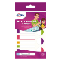 Avery APFLUO24 étiquettes plastifiées (24 étiquettes) - assorti APFLUO24 212801