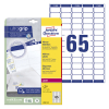 Avery L7651-25 étiquettes d'adresse A4 38,1 x 21,2 mm (1625 étiquettes) - blanc
