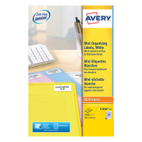 Avery L7656-25 étiquettes multi-usages A4 46 x 11,1 mm (2100 étiquettes) - blanc L7656-25 212096
