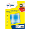 Avery PET08B pastilles de marquage Ø 8 mm (2940 pièces) - bleu