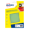 Avery PET08V pastilles de marquage Ø 8 mm (2940 pièces) - vert