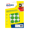 Avery PET30V pastilles de marquage Ø 30 mm (240 étiquettes) - vert
