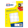 Avery PET30W pastilles de marquage Ø 30 mm (240 étiquettes) - blanc