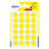 Avery PSA15J pastilles de marquage Ø 15 mm (168 pièces) - jaune