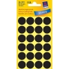 Avery Zweckform 3003 pastilles de couleur Ø 18 mm (96 étiquettes) - noir