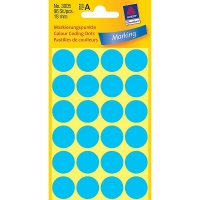 Avery Zweckform 3005 pastilles de couleur Ø 18 mm (96 étiquettes) - bleu 3005 212366