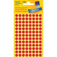 Avery Zweckform 3010 pastilles de couleur Ø 8 mm (416 pièces) - rouge 3010 212322