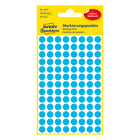 Avery Zweckform 3011 pastilles de marquage Ø 8 mm (416 étiquettes) - bleu 3011 212324