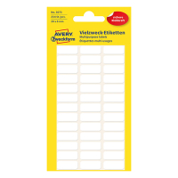 Avery Zweckform 3073 étiquettes multi-usages 20 x 8 mm (234 pièces) - blanc 3073 212156