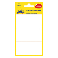 Avery Zweckform 3081 étiquettes multi-usages 76 x 39 mm (18 pièces) - blanc 3081 212208