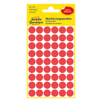 Avery Zweckform 3141 pastilles de marquage Ø 12 mm (270 pièces) - rouge 3141 212342