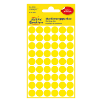 Avery Zweckform 3144 pastilles de marquage Ø 12 mm (270 pièces) - jaune 3144 212348